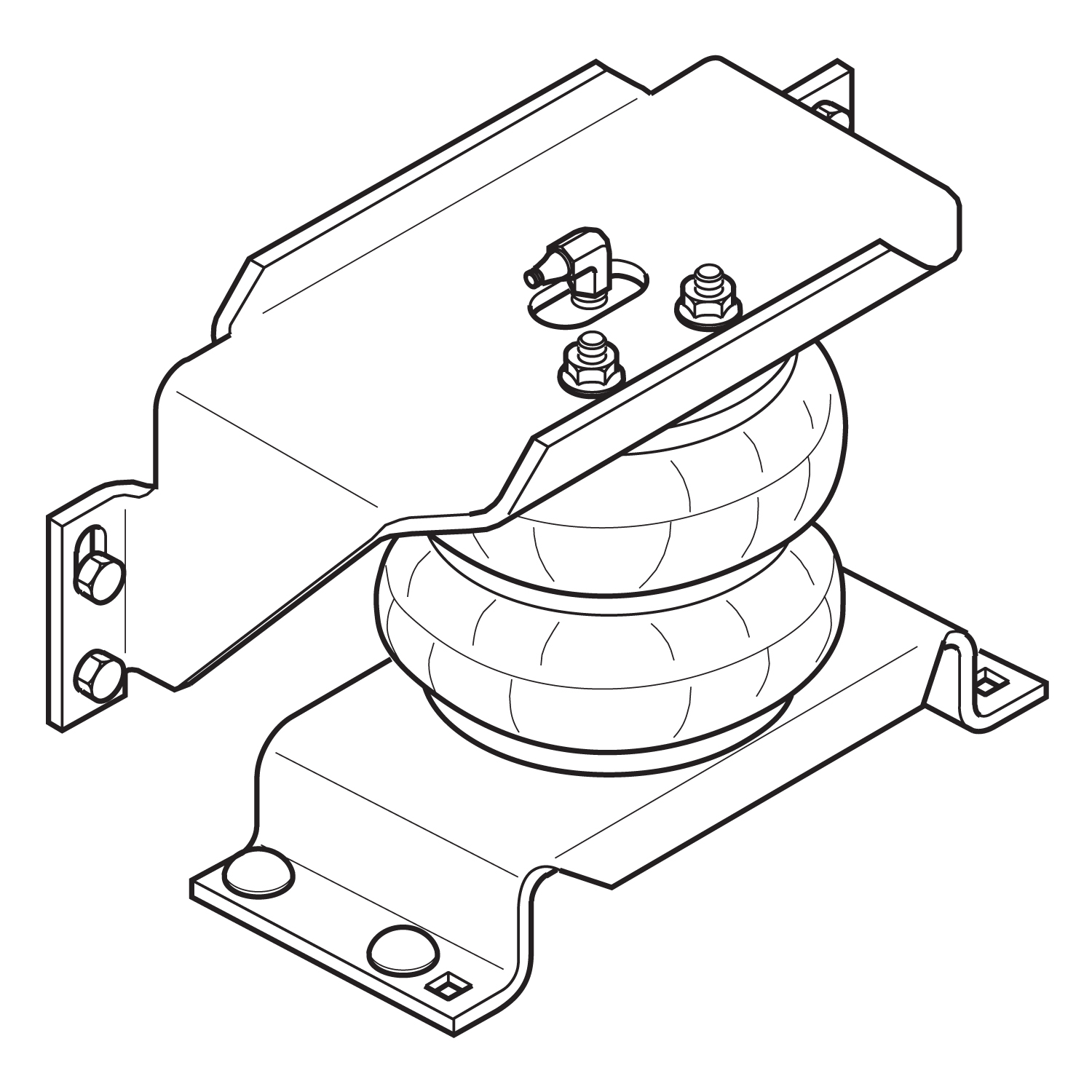 Ride-Rite® Air Helper Spring Kit