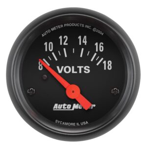 GAUGE; VOLTMETER; 2 1/16in.; 18V; ELEC; Z-SERIES