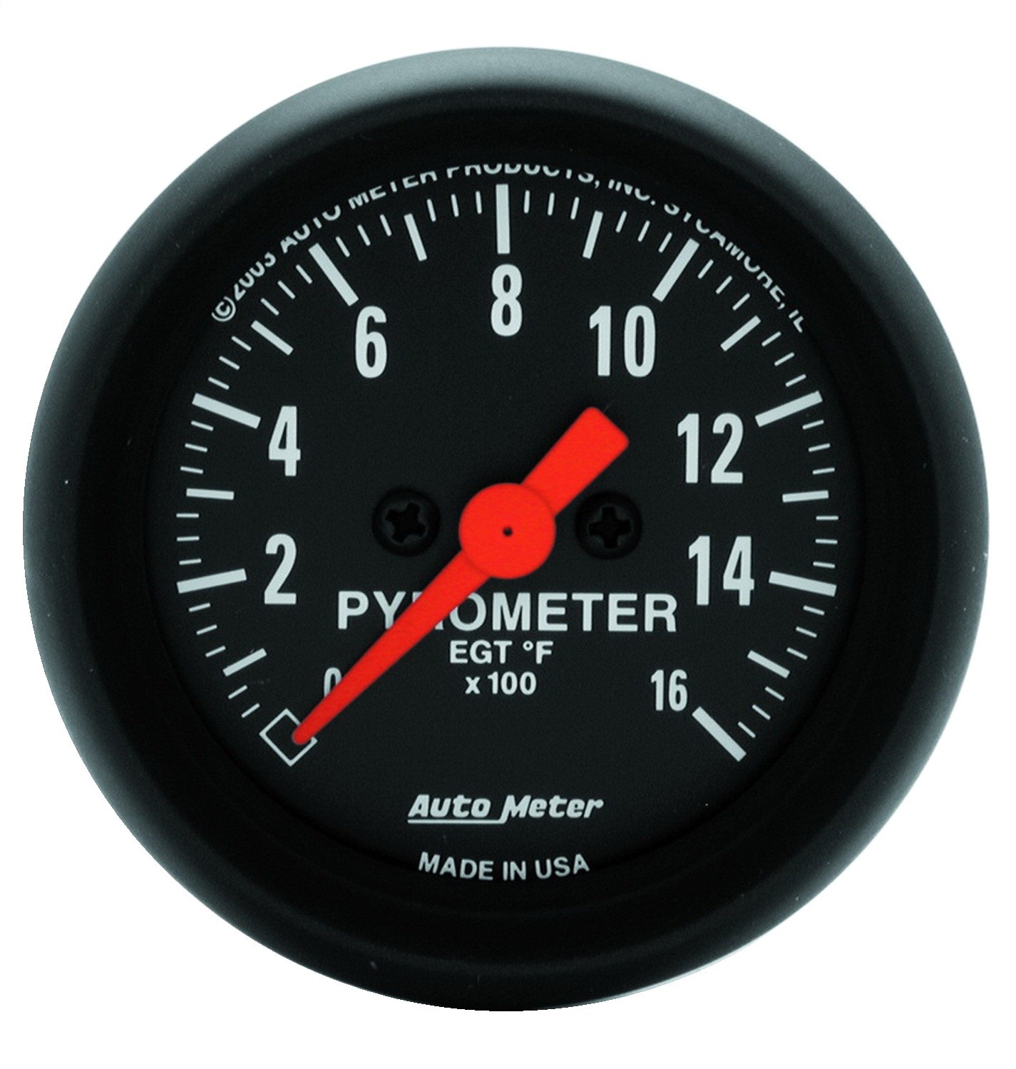 GAUGE; PYROMETER (EGT); 2 1/16in.; 1600 F; DIGITAL STEPPER MOTOR; Z-SERIES