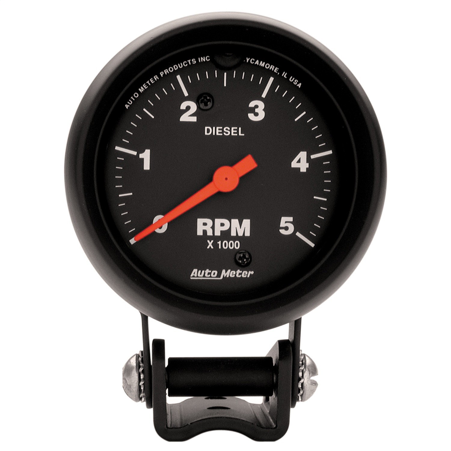 AutoMeter 2888 2-5/8" PEDESTAL TACHOMETER, 0-5,000 RPM, Z-SERIES