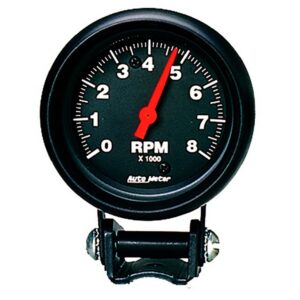 GAUGE; TACHOMETER; 2 5/8in.; 8K RPM; PEDESTAL; Z-SERIES
