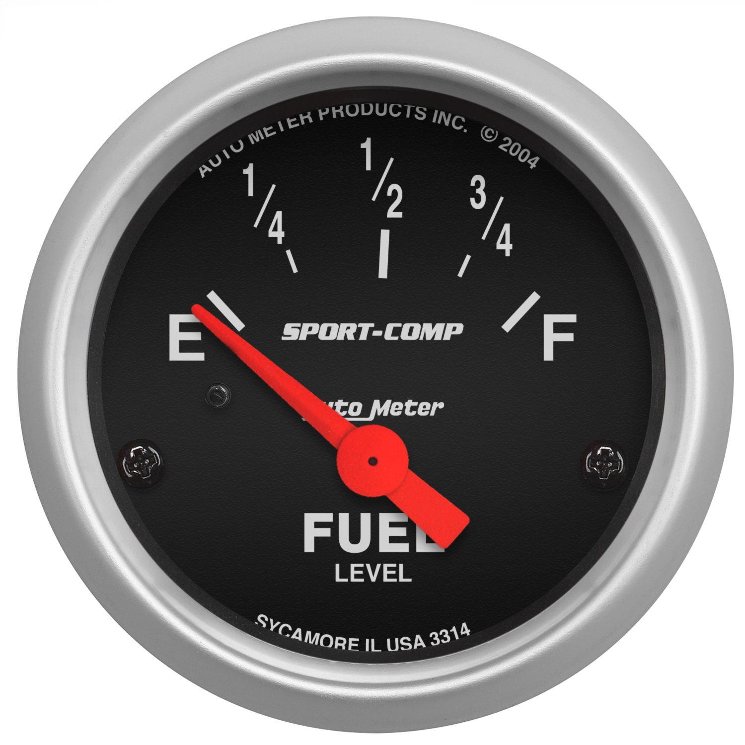GAUGE; FUEL LEVEL; 2 1/16in.; 0?E TO 90?F; ELEC; SPORT-COMP