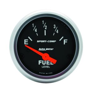 GAUGE; FUEL LEVEL; 2 1/16in.; 240?E TO 33?F; ELEC; SPORT-COMP