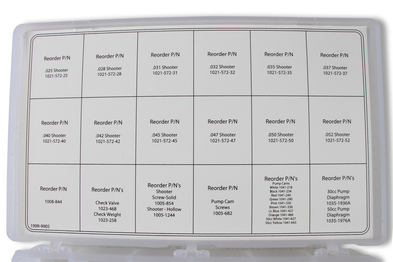 Accelerator Pump Tuning Kit - Image 4