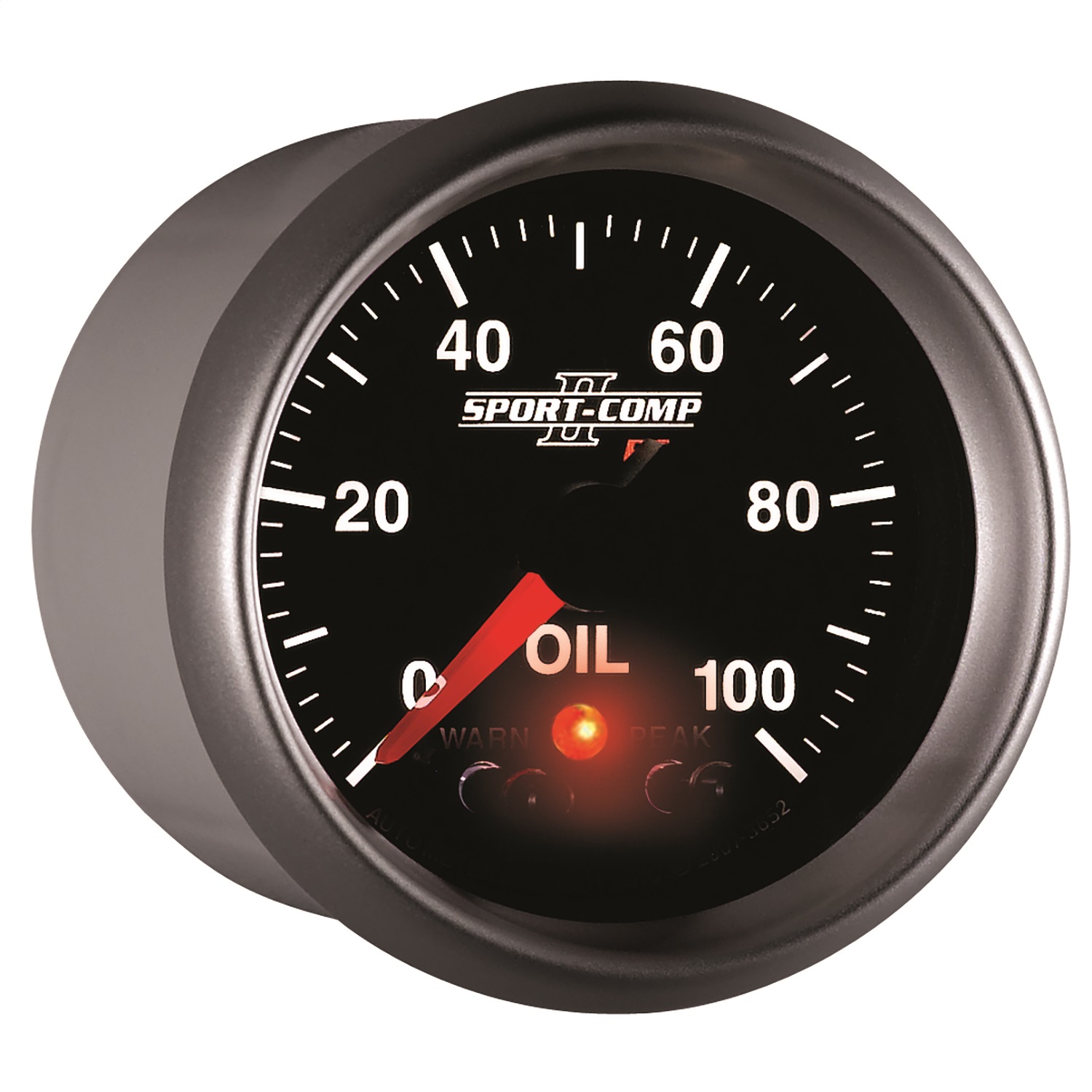 GAUGE; OIL PRESS; 2 1/16in.; 100PSI; DIGITAL STPR MTR W/PK/WRN; SPORT-COMP II - Image 5