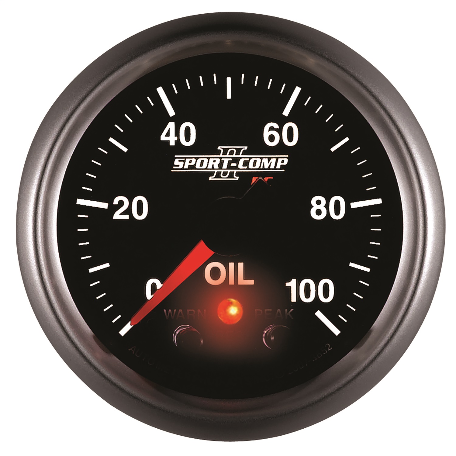GAUGE; OIL PRESS; 2 1/16in.; 100PSI; DIGITAL STPR MTR W/PK/WRN; SPORT-COMP II - Image 6