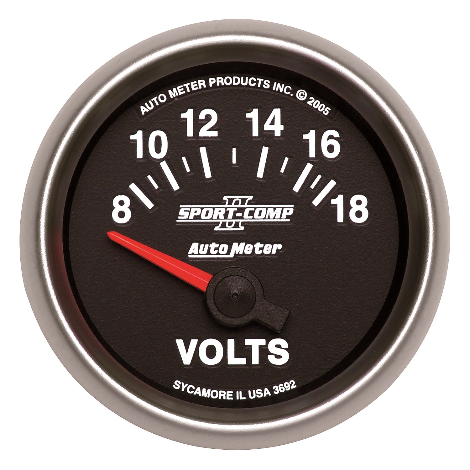 GAUGE; VOLTMETER; 2 1/16in.; 18V; ELECTRIC; SPORT-COMP II
