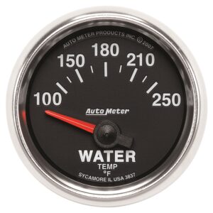 GAUGE; WATER TEMP; 2 1/16in.; 100-250 F; ELECTRIC; GS
