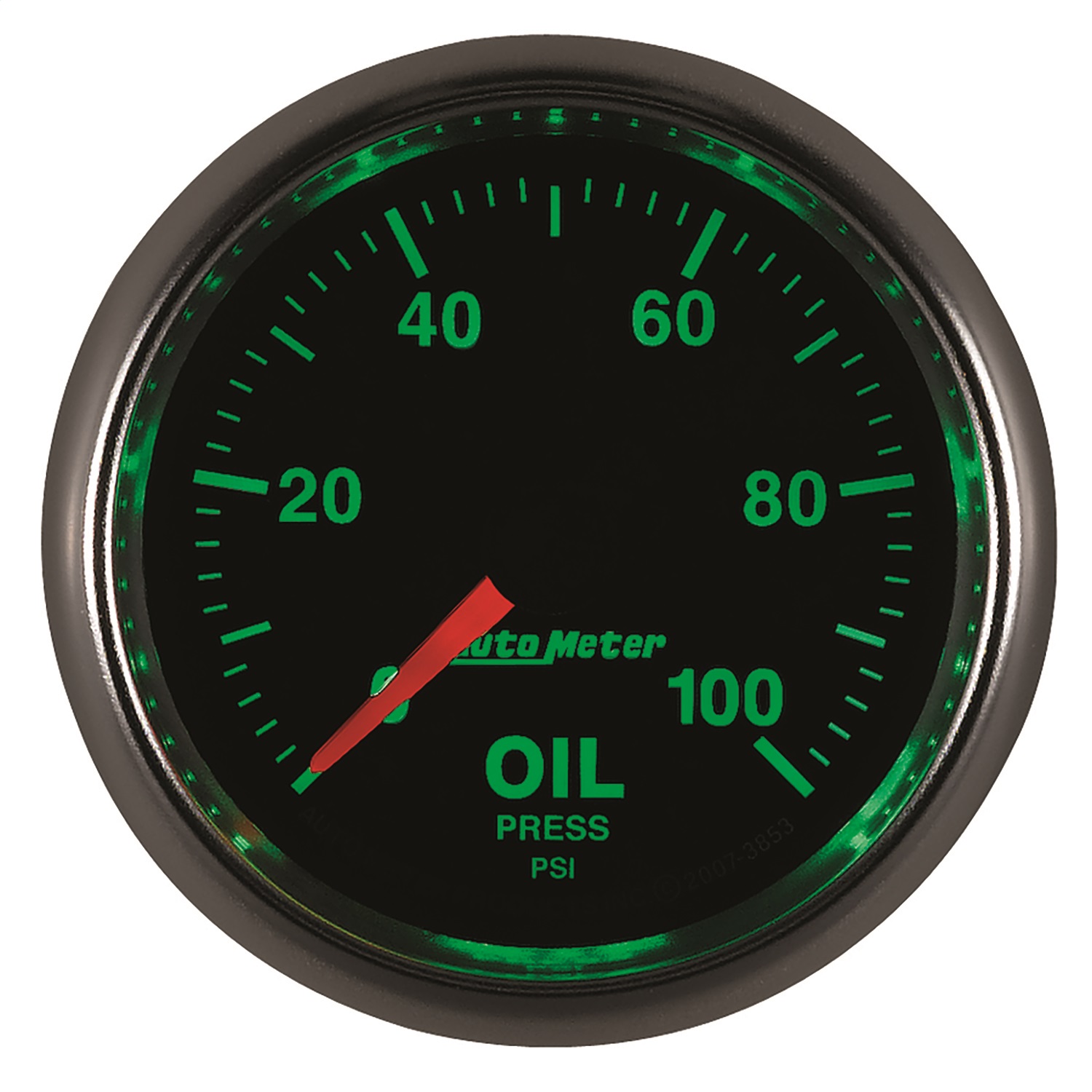 GAUGE; OIL PRESSURE; 2 1/16in.; 100PSI; DIGITAL STEPPER MOTOR; GS - Image 6