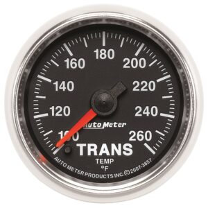 GAUGE; TRANSMISSION TEMP; 2 1/16in.; 100-260 F; DIGITAL STEPPER MOTOR; GS