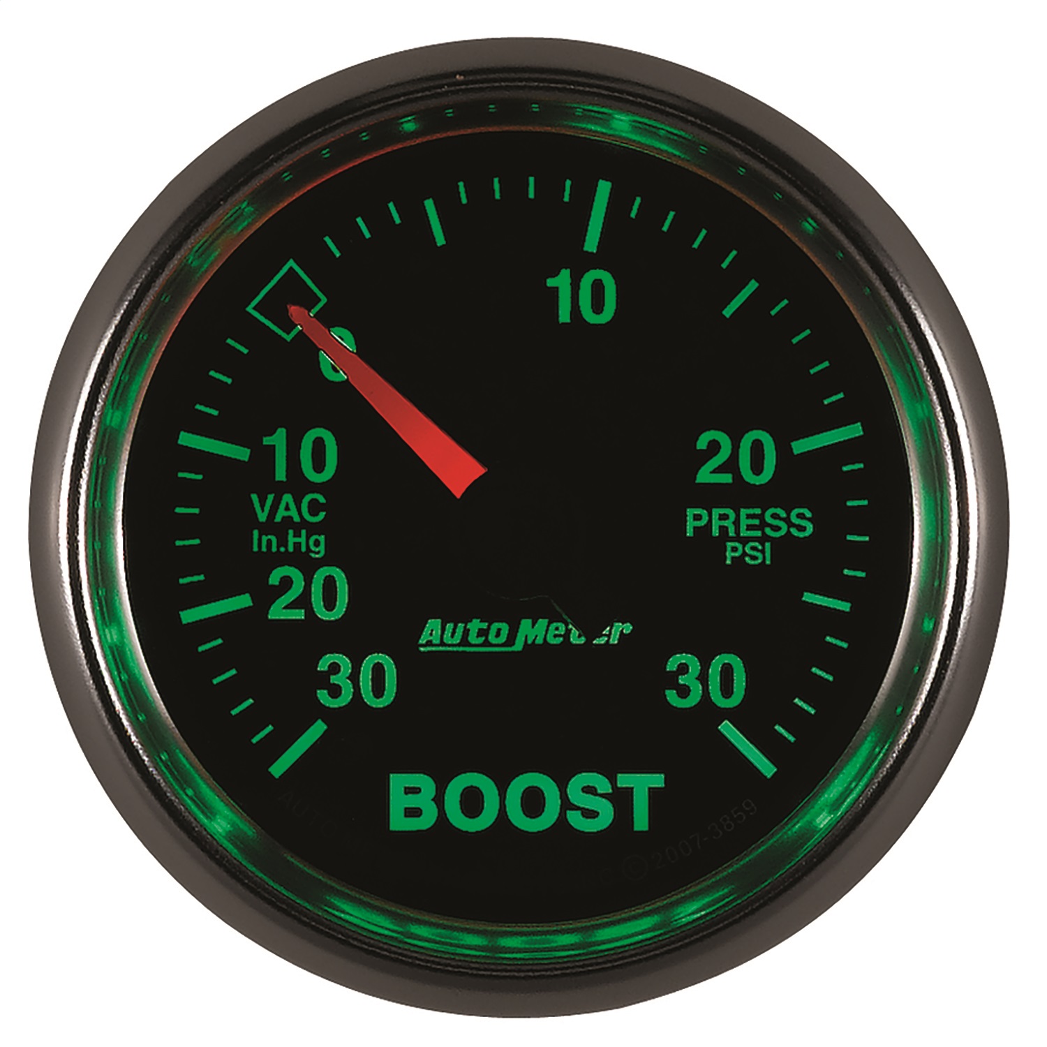 GAUGE; VAC/BOOST; 2 1/16in.; 30INHG-30PSI; DIGITAL STEPPER MOTOR; GS - Image 6