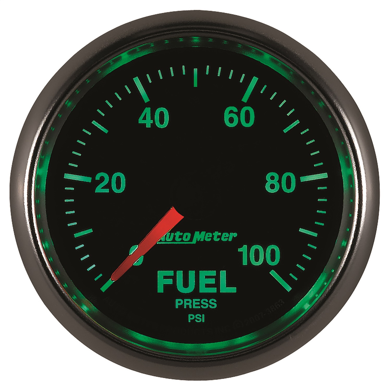 GAUGE; FUEL PRESSURE; 2 1/16in.; 100PSI; DIGITAL STEPPER MOTOR; GS - Image 5