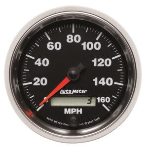 GAUGE; SPEEDOMETER; 3 3/8in.; 160MPH; ELEC. PROGRAMMABLE; GS