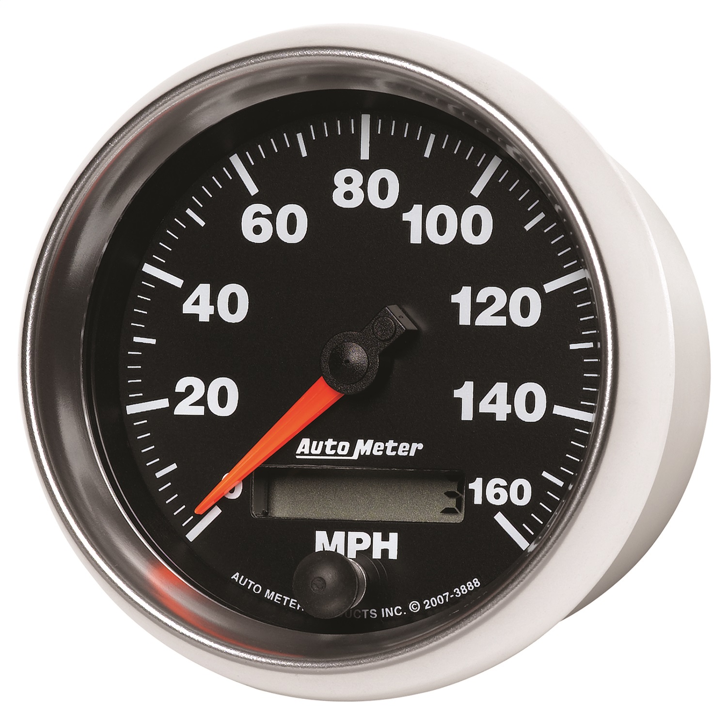 GAUGE; SPEEDOMETER; 3 3/8in.; 160MPH; ELEC. PROGRAMMABLE; GS - Image 2