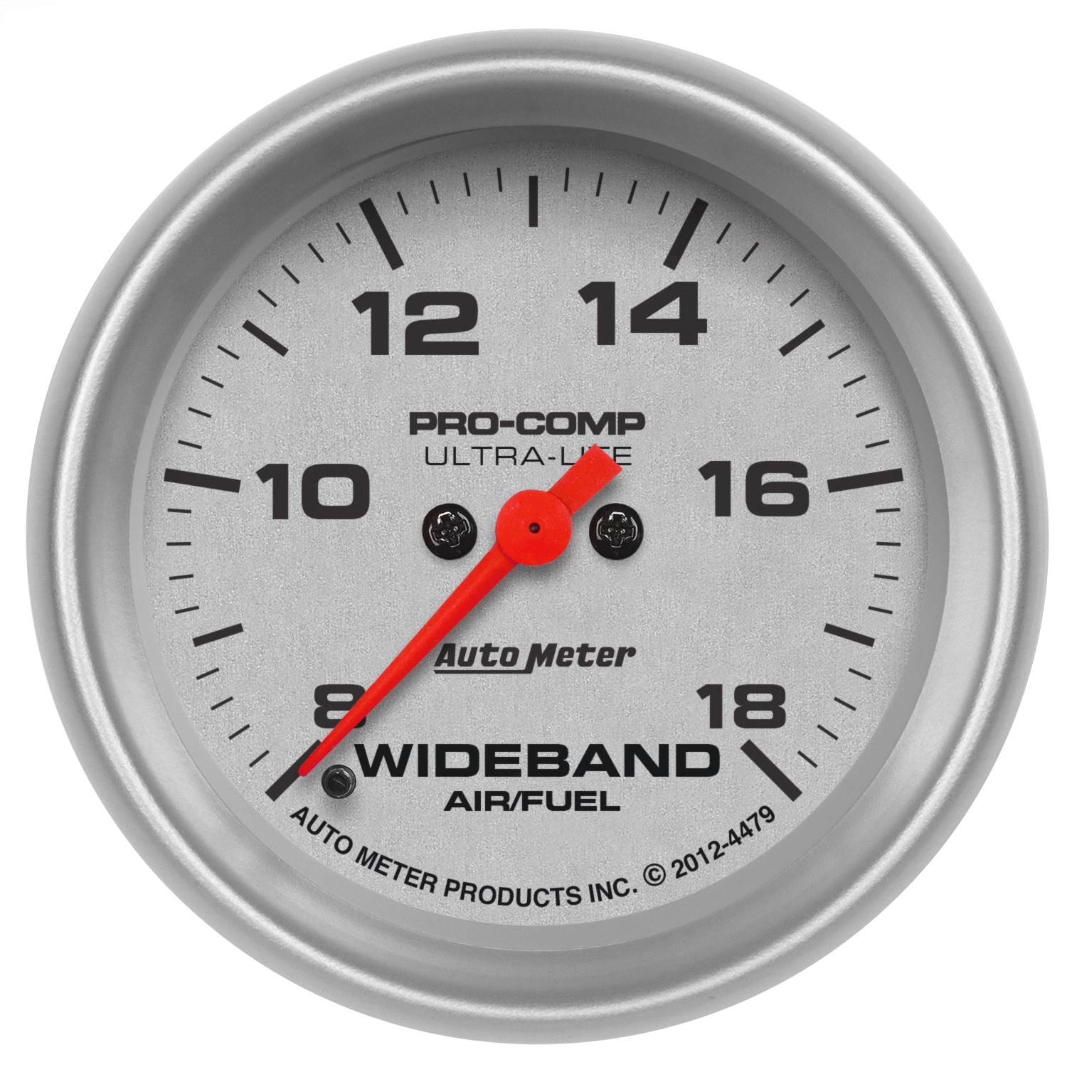 GAUGE; AIR/FUEL RATIO-WIDEBAND; ANALOG; 2 5/8in.; 8:1-18:1; STEPPER MOTOR; UL