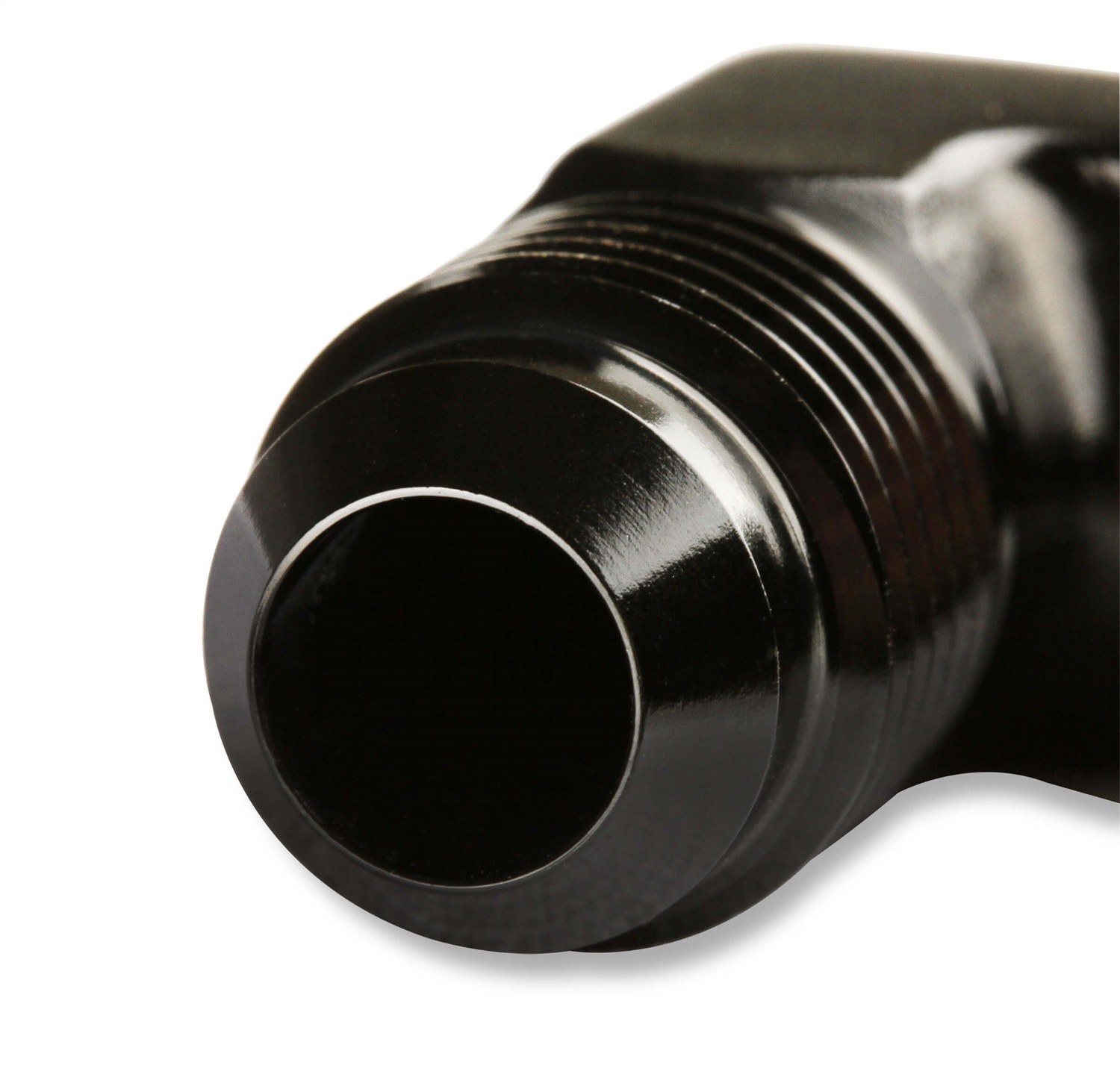 90 Deg. Aluminum AN to NPT Adapter Elbow - Image 2