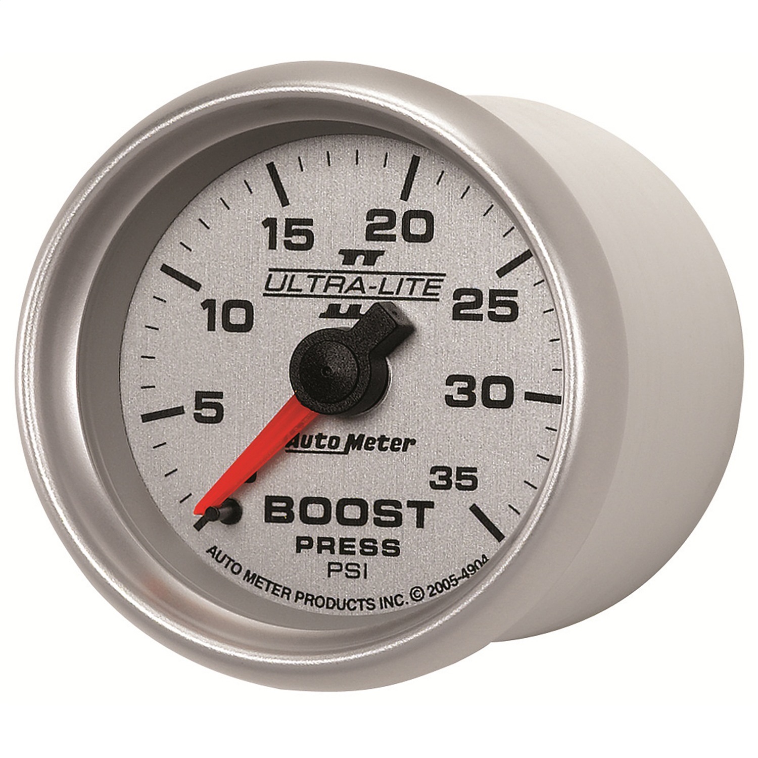 GAUGE; BOOST; 2 1/16in.; 35PSI; MECHANICAL; ULTRA-LITE II - Image 2