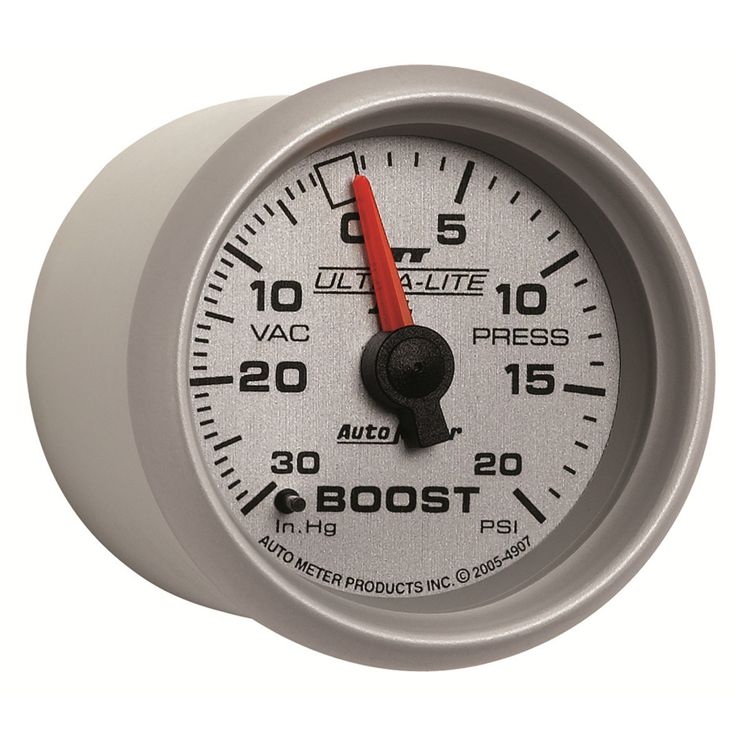 GAUGE; VAC/BOOST; 2 1/16in.; 30INHG-20PSI; MECHANICAL; ULTRA-LITE II - Image 3
