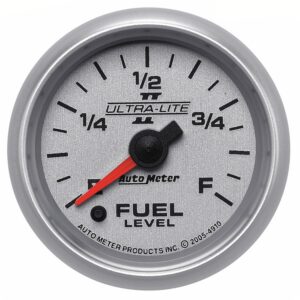 GAUGE; FUEL LEVEL; 2 1/16in.; 0-280? PROGRAMMABLE; ULTRA-LITE II