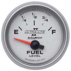 GAUGE; FUEL LEVEL; 2 1/16in.; 240?E TO 33?F; ELEC; ULTRA-LITE II