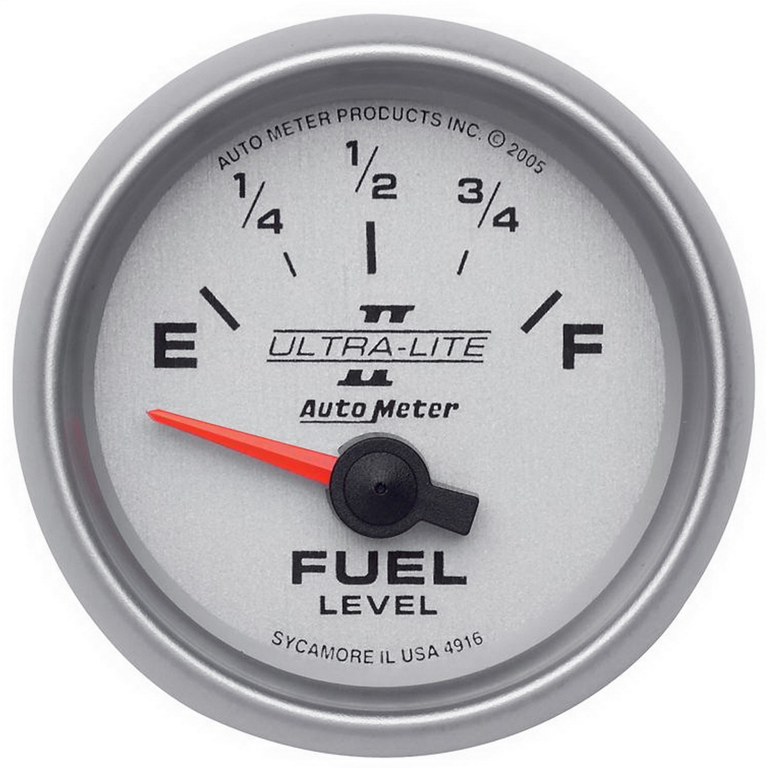 GAUGE; FUEL LEVEL; 2 1/16in.; 240?E TO 33?F; ELEC; ULTRA-LITE II