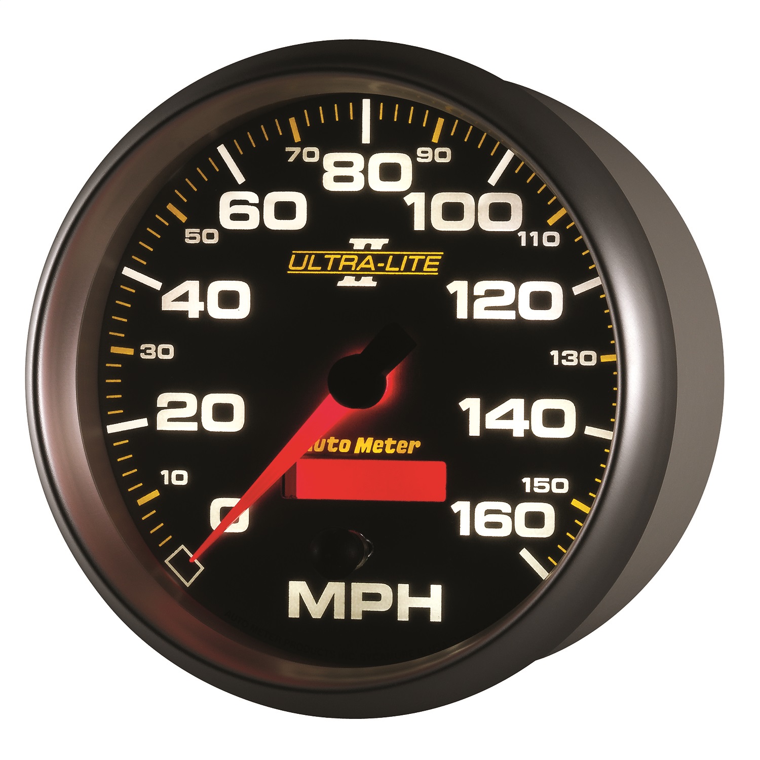 GAUGE; SPEEDOMETER; 5in.; 160MPH; ELEC. PROGRAMMABLE; ULTRA-LITE II - Image 3