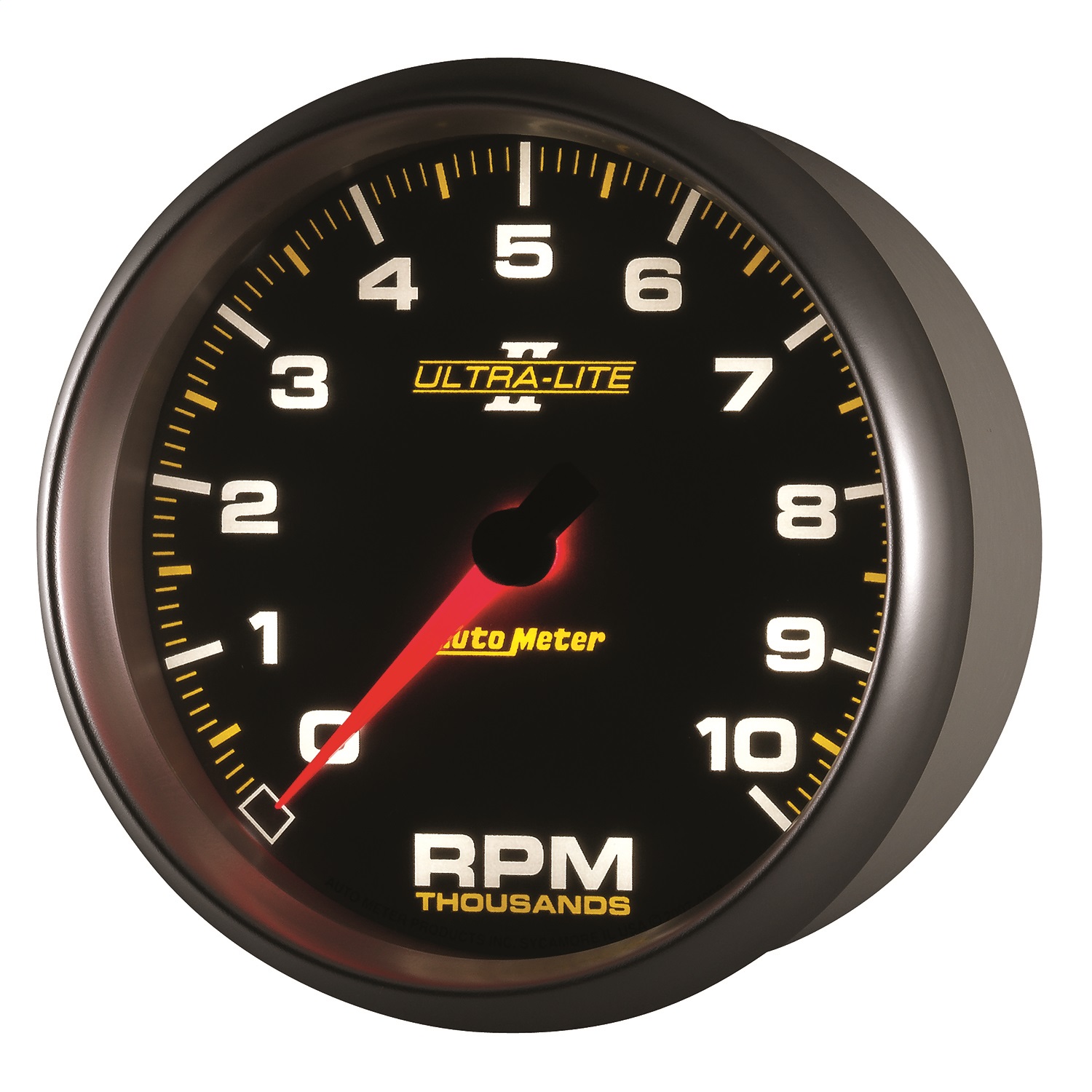 GAUGE; TACHOMETER; 5in.; 10K RPM; IN-DASH; ULTRA-LITE II - Image 3