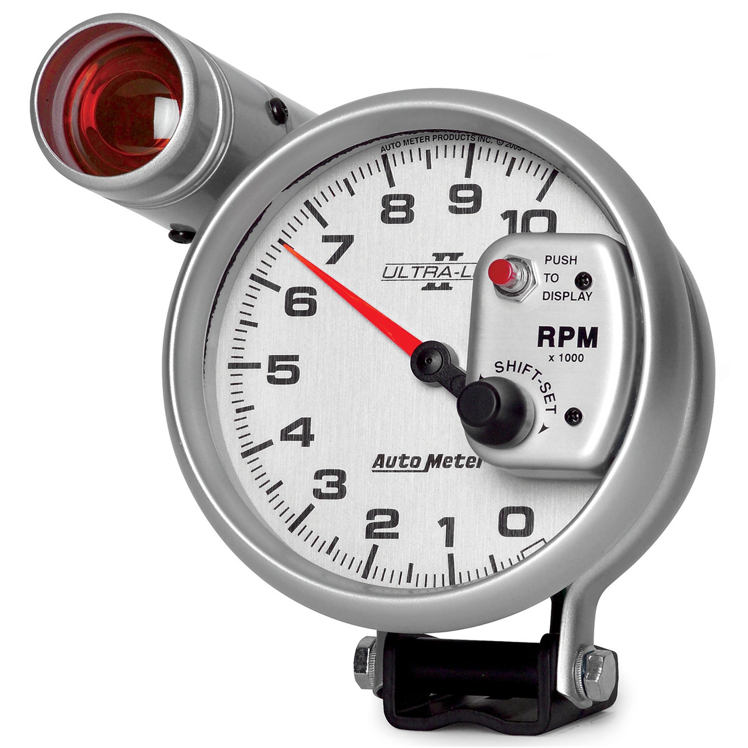 GAUGE; TACHOMETER; 5in.; 10K RPM; PEDESTAL W/EXT. SHIFT-LITE; ULTRA-LITE II - Image 2