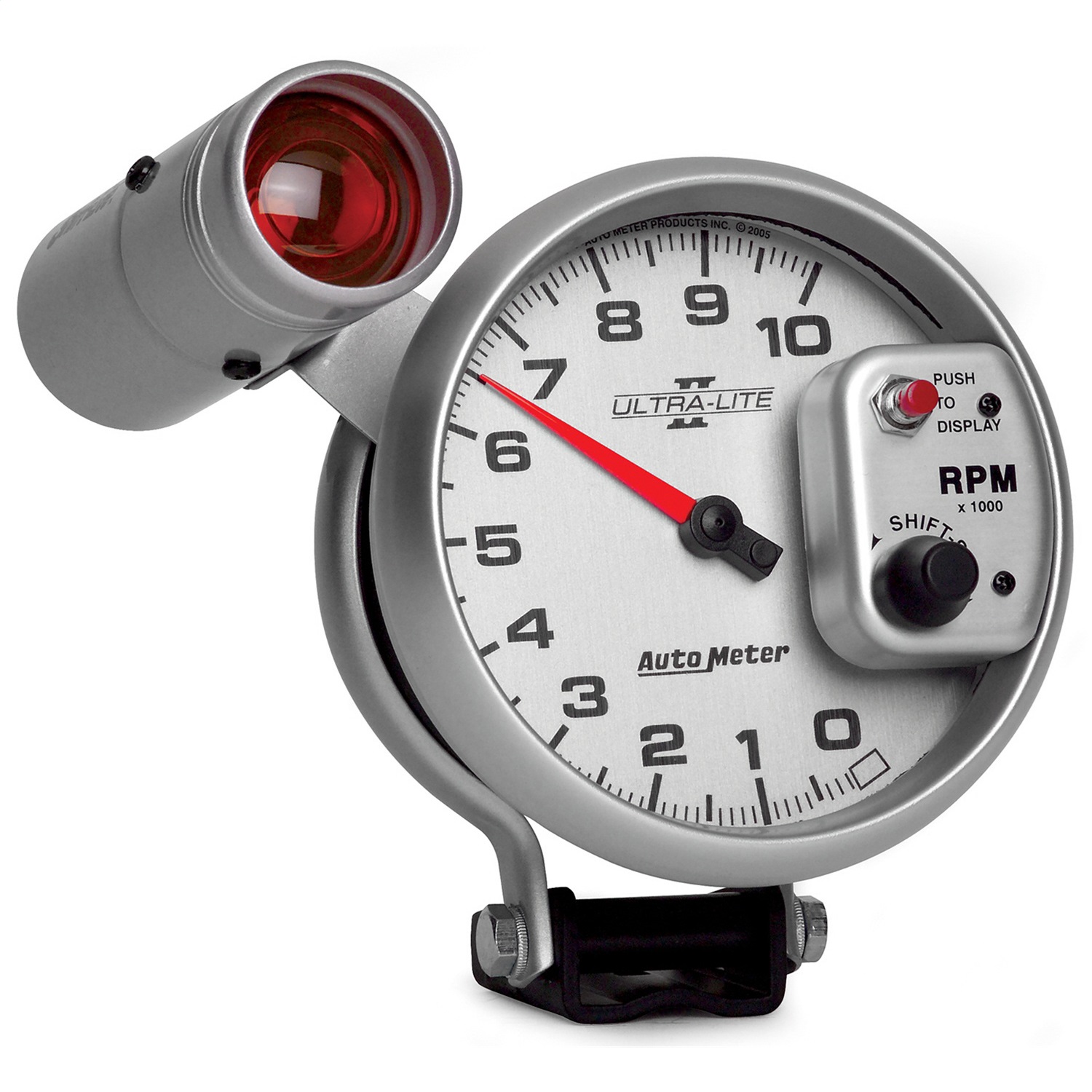 GAUGE; TACHOMETER; 5in.; 10K RPM; PEDESTAL W/EXT. SHIFT-LITE; ULTRA-LITE II - Image 3