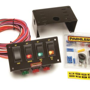 4 Switch Fused Panel