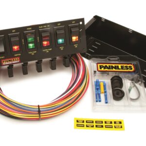 6-Switch Rocker Circuit Breaker Panel