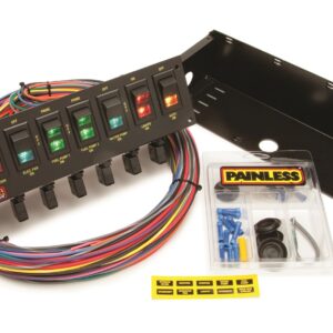8-Switch Rocker Circuit Breaker Panel