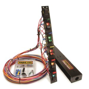 Fused Dragster Vertical 6 Switch Panel