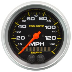 GAUGE; SPEEDOMETER; 3 3/8in.; 140MPH; GPS; PRO-COMP