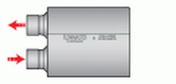 80 Series™ Cross-Flow Muffler
