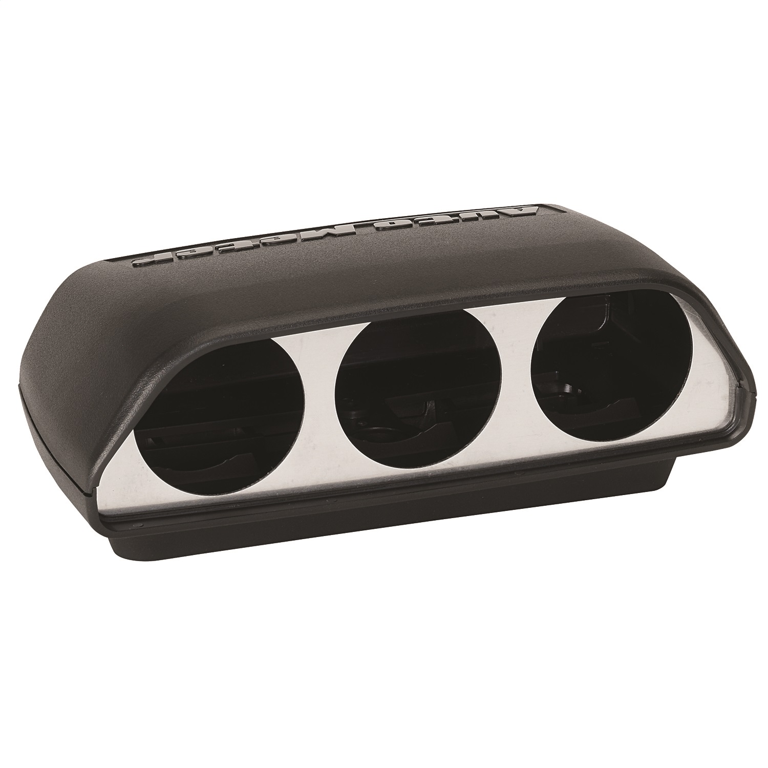GAUGE MOUNT; UNIVERSAL DASH TOP; TRIPLE; 2 1/16in.; BLACK - Image 3