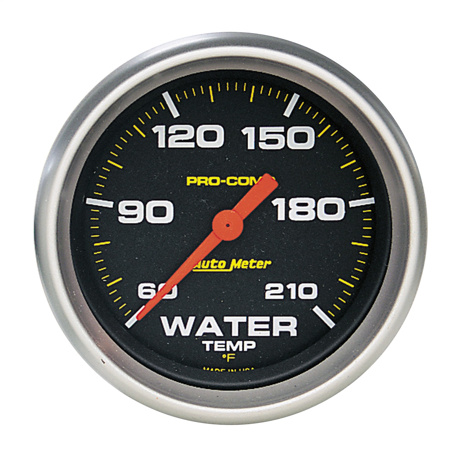 GAUGE; LOW WATER TEMP; 2 5/8in.; 60-210 F; DIGITAL STEPPER MOTOR; PRO-COMP