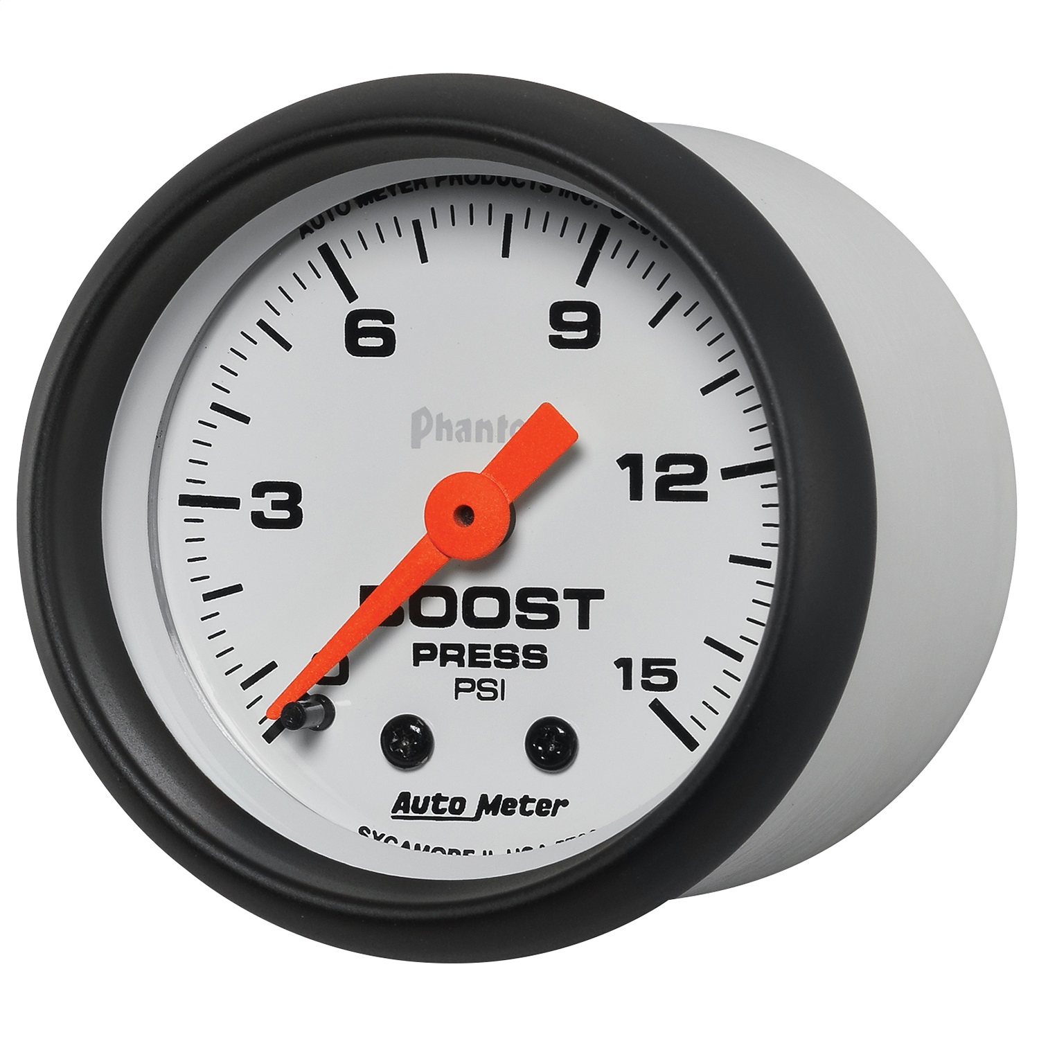 AutoMeter 5702 2-1/16" BOOST, 0-15 PSI, PHANTOM - Image 2