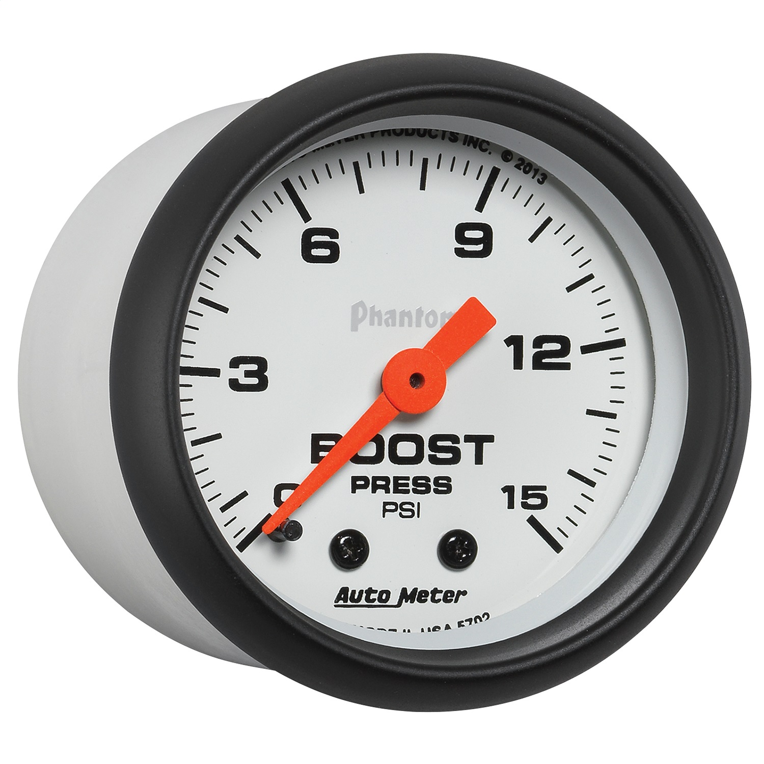 AutoMeter 5702 2-1/16" BOOST, 0-15 PSI, PHANTOM - Image 3
