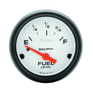 GAUGE; FUEL LEVEL; 2 1/16in.; 0?E TO 90?F; ELEC; PHANTOM