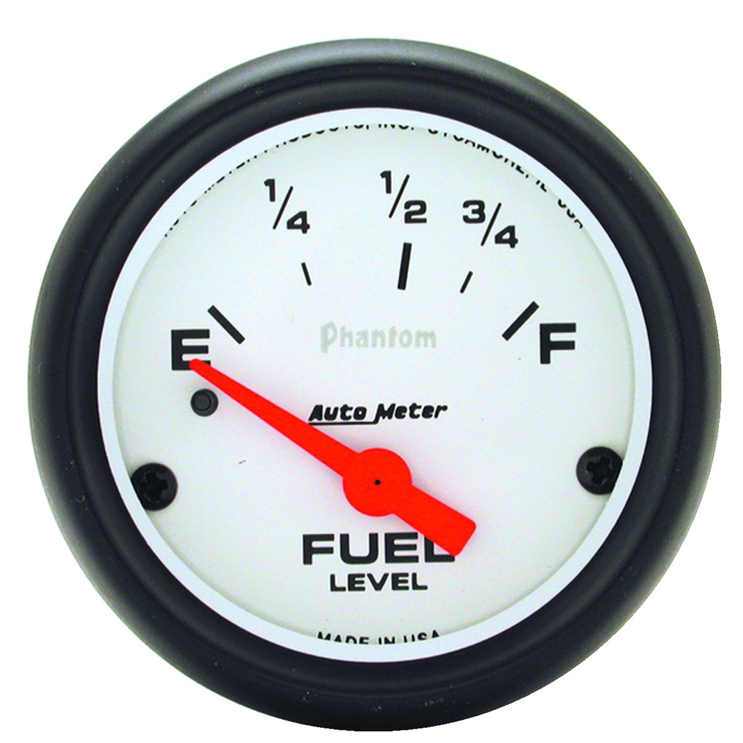 GAUGE; FUEL LEVEL; 2 5/8in.; 0?E TO 90?F; ELEC; PHANTOM