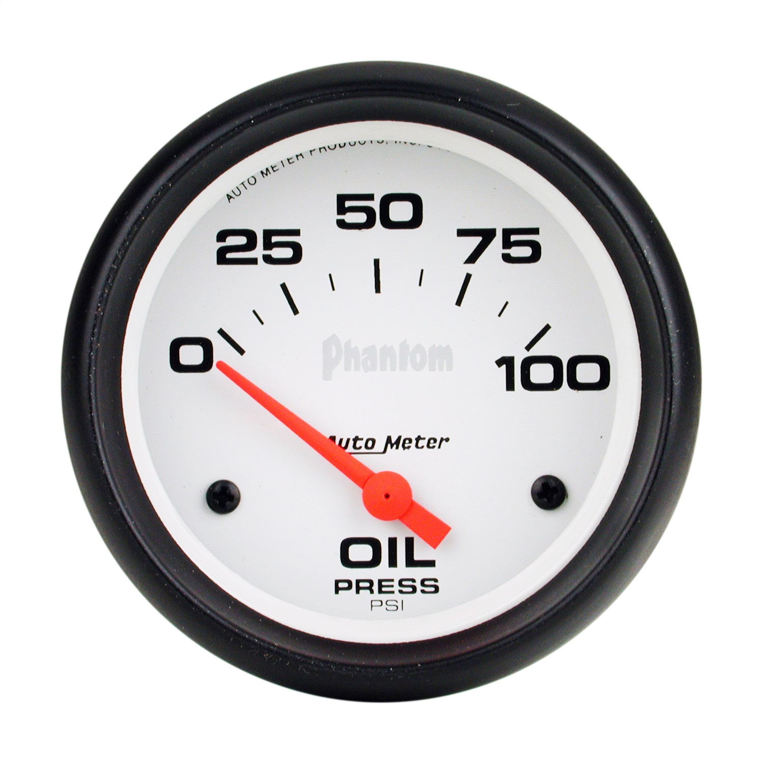 GAUGE; OIL PRESSURE; 2 5/8in.; 100PSI; ELECTRIC; PHANTOM