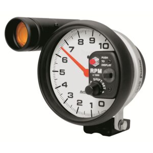 GAUGE; TACHOMETER; 5in.; 10K RPM; PEDESTAL W/EXT. SHIFT-LITE; PHANTOM