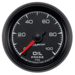 GAUGE; OIL PRESSURE; 2 1/16in.; 100PSI; DIGITAL STEPPER MOTOR; ES
