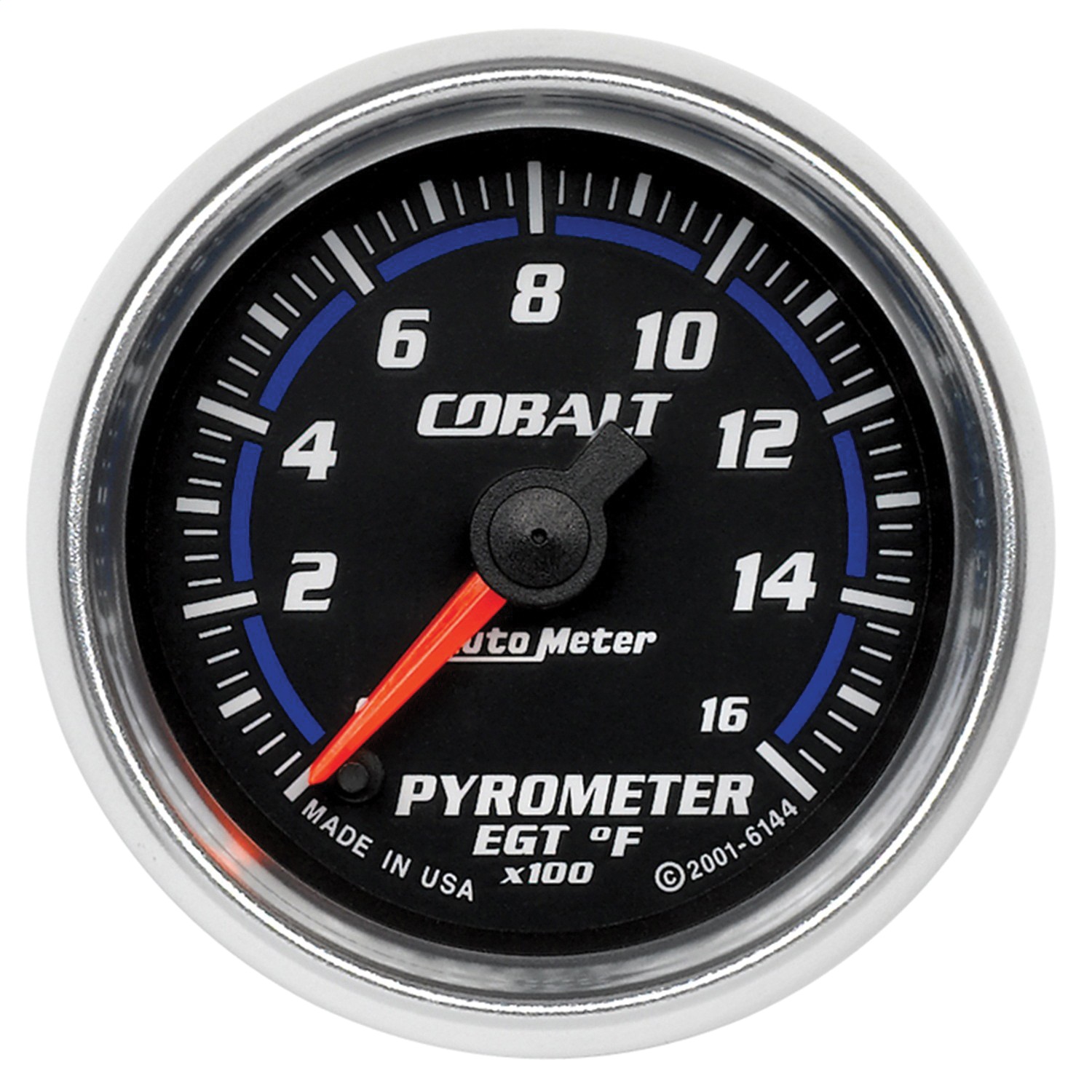 GAUGE; PYROMETER (EGT); 2 1/16in.; 1600 F; DIGITAL STEPPER MOTOR; COBALT