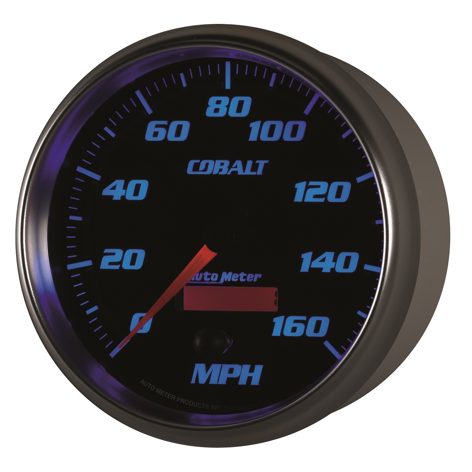GAUGE; SPEEDOMETER; 5in.; 160MPH; ELEC. PROGRAMMABLE; COBALT - Image 3