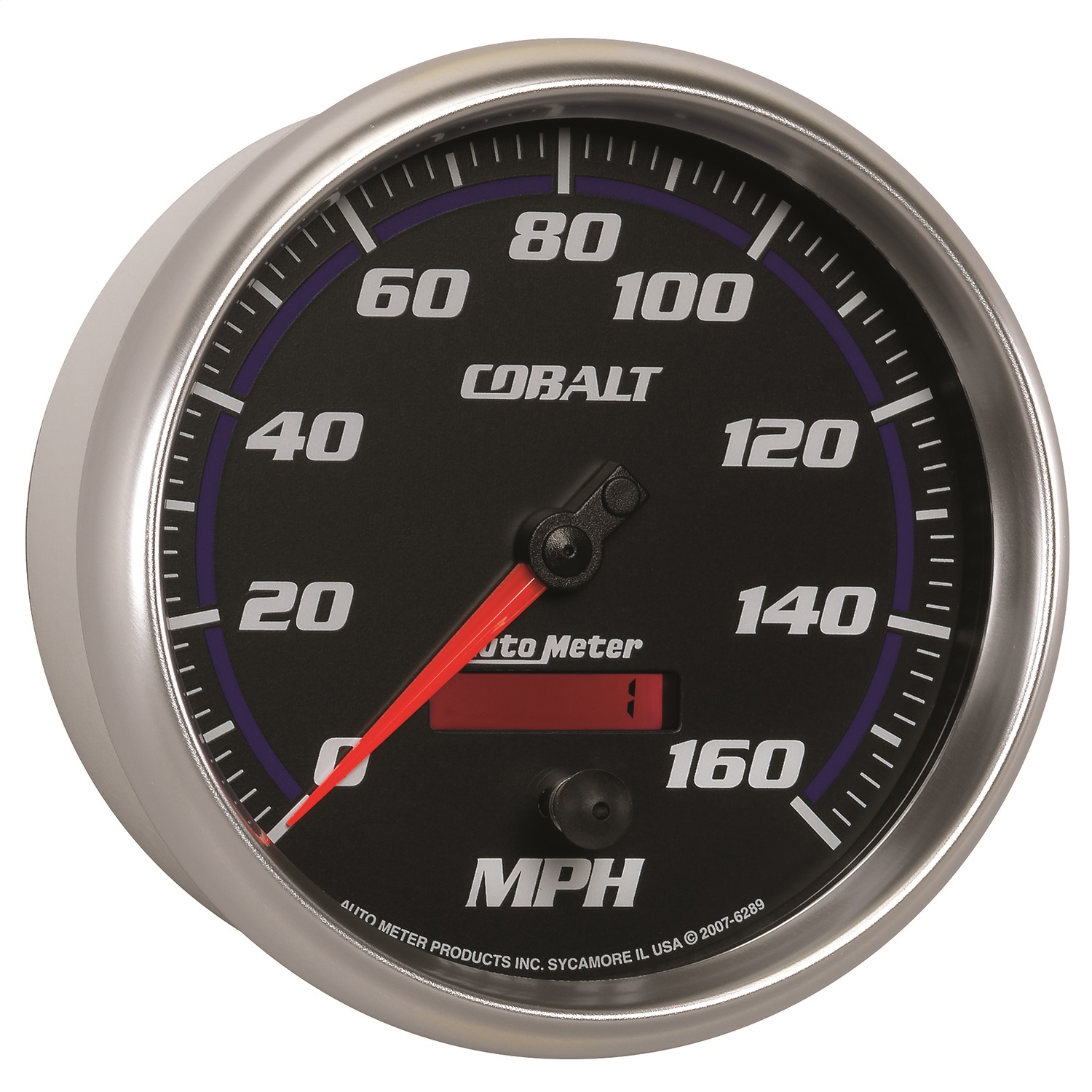 GAUGE; SPEEDOMETER; 5in.; 160MPH; ELEC. PROGRAMMABLE; COBALT - Image 4