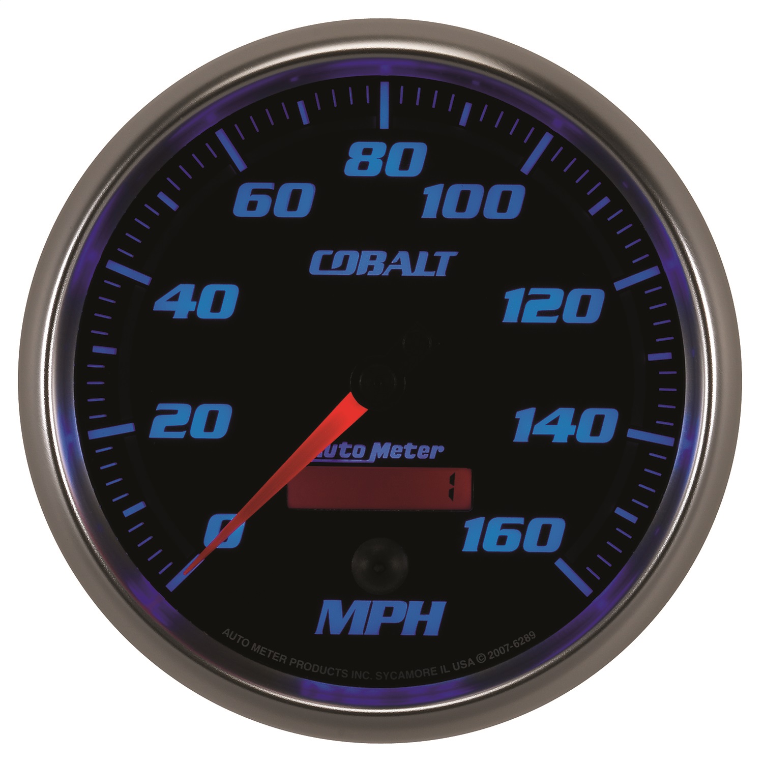 GAUGE; SPEEDOMETER; 5in.; 160MPH; ELEC. PROGRAMMABLE; COBALT - Image 6