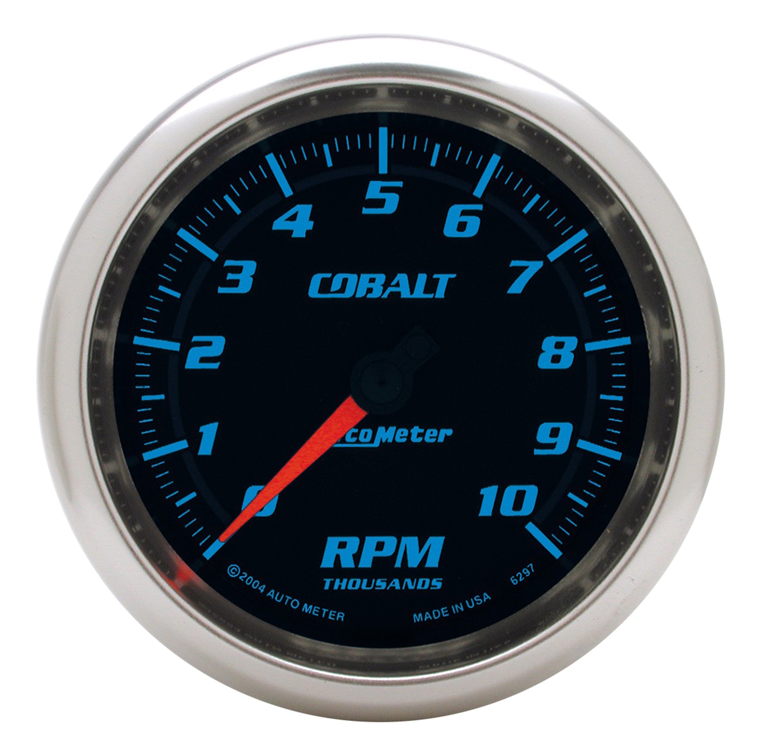 GAUGE; TACHOMETER; 3 3/8in.; 10K RPM; IN-DASH; COBALT
