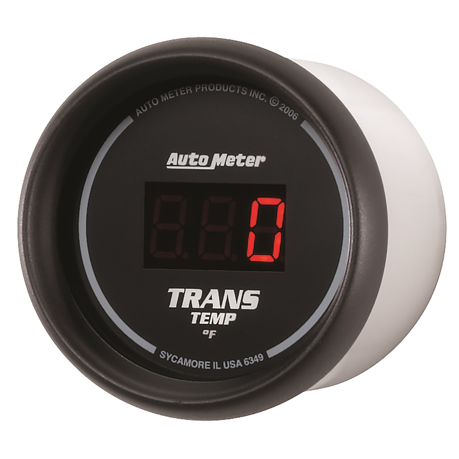 GAUGE; TRANS TEMP; 2 1/16in.; 340 F; DIGITAL; BLACK DIAL W/RED LED - Image 2